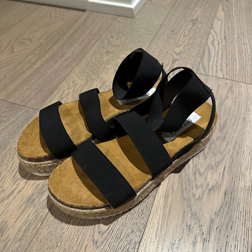 STEVE MADDEN wedges, never worn